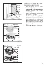 Предварительный просмотр 73 страницы Elba 9CX828 Instructions For The Use - Installation Advices