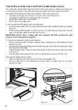 Предварительный просмотр 24 страницы Elba 9L PX 860 Instructions For The Use - Installation Advices