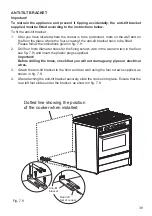 Предварительный просмотр 39 страницы Elba 9L PX 860 Instructions For The Use - Installation Advices