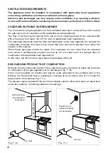 Предварительный просмотр 40 страницы Elba 9L PX 860 Instructions For The Use - Installation Advices