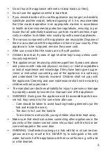 Preview for 5 page of Elba 9S DX 838 Instructions For The Use - Installation Advices