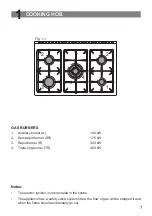 Предварительный просмотр 7 страницы Elba 9S DX 838 Instructions For The Use - Installation Advices