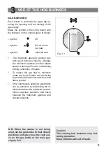 Preview for 9 page of Elba 9S DX 838 Instructions For The Use - Installation Advices