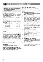 Preview for 12 page of Elba 9S DX 838 Instructions For The Use - Installation Advices