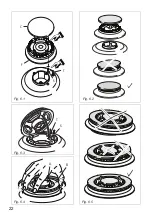 Предварительный просмотр 22 страницы Elba 9S DX 838 Instructions For The Use - Installation Advices