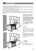 Предварительный просмотр 33 страницы Elba 9S DX 838 Instructions For The Use - Installation Advices