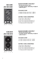 Предварительный просмотр 4 страницы Elba AS E30-020 Instructions For The Use - Installation Advices