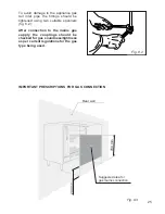 Предварительный просмотр 25 страницы Elba C 96 DF Instruction For The Use - Installation Advice