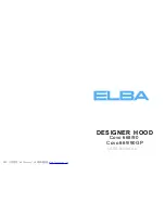 Elba COVO 668/90 User Manual предпросмотр