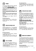 Preview for 11 page of Elba CX 906 DF Instructions For The Use