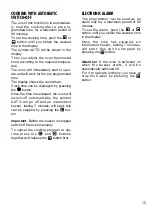 Preview for 15 page of Elba CX 906 DF Instructions For The Use