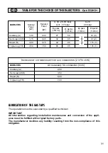 Preview for 31 page of Elba CX 906 DF Instructions For The Use