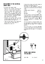 Предварительный просмотр 33 страницы Elba CX 906 DF Instructions For The Use