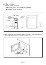 Предварительный просмотр 15 страницы Elba DARK 23 Instruction Manual