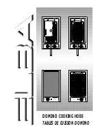 Elba DOMINO COOKING HOBS Instruction For The Use - Installation Advice предпросмотр