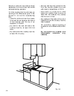 Предварительный просмотр 20 страницы Elba DOMINO COOKING HOBS Instruction For The Use - Installation Advice