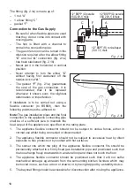 Предварительный просмотр 16 страницы Elba Domino E35-100 XD Instructions For The Use - Installation Advices