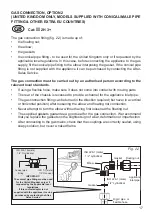 Предварительный просмотр 17 страницы Elba Domino E35-100 XD Instructions For The Use - Installation Advices