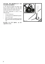 Предварительный просмотр 22 страницы Elba Domino E35-100 XD Instructions For The Use - Installation Advices