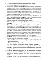 Preview for 5 page of Elba DUAL FUEL COOKERS Instructions For The Use - Installation Advices