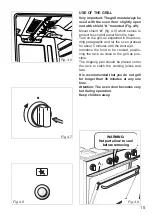 Preview for 15 page of Elba E 8550FG2 Series Instructions For The Use - Installation Advices