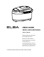 Elba EBM-G1282TW(WH) Owner'S Manual preview