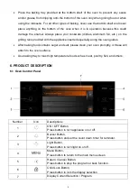 Предварительный просмотр 8 страницы Elba EBO-G7010TFT Owner'S Manual