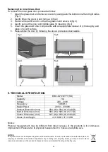 Предварительный просмотр 25 страницы Elba EBO-G7010TFT Owner'S Manual