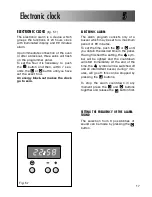 Preview for 17 page of Elba EBO9810S Instructions For The Use - Installation Advices