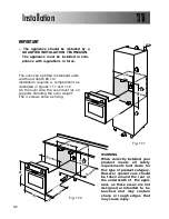 Preview for 32 page of Elba EBO9810S Instructions For The Use - Installation Advices