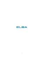 Preview for 7 page of Elba EDF-D2518 Owner'S Manual