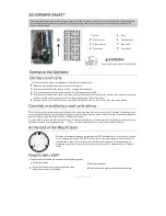 Предварительный просмотр 9 страницы Elba EDW-1290 Instruction Manual