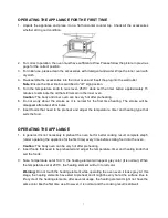 Preview for 7 page of Elba EEO-G1029 Owner'S Manual