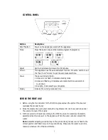 Предварительный просмотр 4 страницы Elba EFS-1149 Owner'S Manual