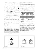 Preview for 8 page of Elba EGC 533 CM Instructions For The Use - Installation Advices