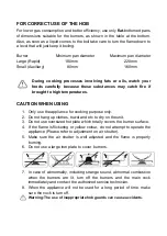 Предварительный просмотр 9 страницы Elba EGH-K8942G Owner'S Manual