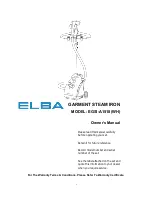 Elba EGSI-A1518 Owner'S Manual предпросмотр