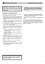 Preview for 49 page of Elba EGV 13 Instructions For Use Manual