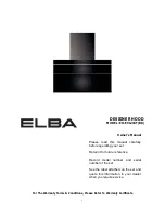 Elba EH-E9121ST(BK) Owner'S Manual preview