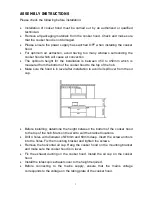 Preview for 3 page of Elba EH-E9121ST(BK) Owner'S Manual