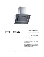 Предварительный просмотр 1 страницы Elba EH-E9122ST(BK) Owner'S Manual