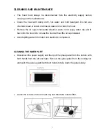 Предварительный просмотр 5 страницы Elba EH-E9122ST(BK) Owner'S Manual