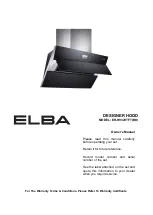 Elba EH-H9329TFT(BK) Owner'S Manual предпросмотр