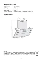 Предварительный просмотр 13 страницы Elba EH-H9329TFT(BK) Owner'S Manual