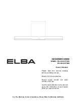 Предварительный просмотр 1 страницы Elba EH-J9031ST(SS) Owner'S Manual