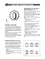 Предварительный просмотр 9 страницы Elba EH321 Instructions For Use Manual