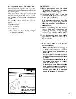 Предварительный просмотр 25 страницы Elba EH321 Instructions For Use Manual