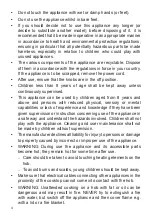 Preview for 4 page of Elba EHS 635 SB Instructions For The Use - Installation Advices