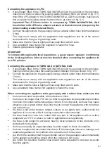 Preview for 21 page of Elba EHS 635 SB Instructions For The Use - Installation Advices