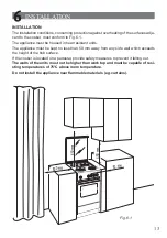 Preview for 13 page of Elba EK 55 X 440 Instructions For The Use - Installation Advices